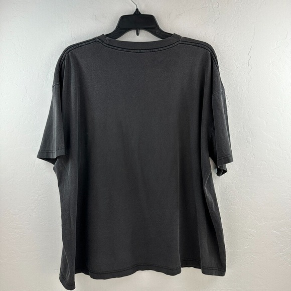 Locked &‎ Loaded T-shirt Mens XL Black Gray Graphic Tee Short Sleeve Distressed - Picture 2 of 8